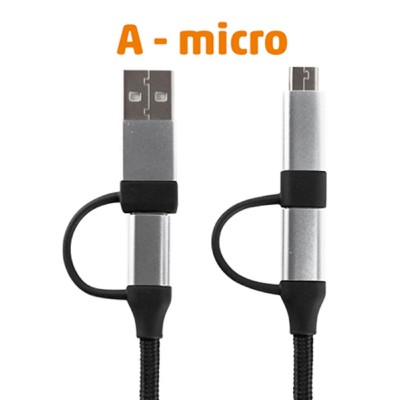 Cablu de incarcare USB, 4in1, 1.5m - USB MULTI